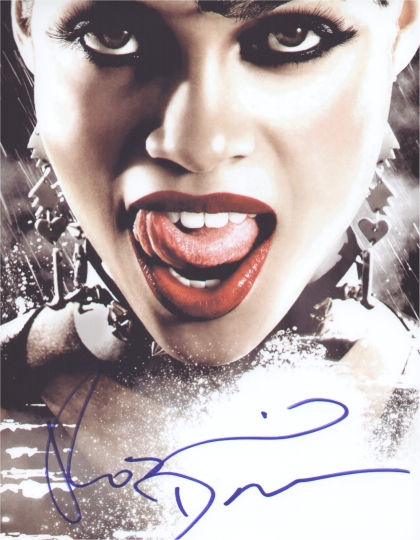 Rosario Dawson Signed Sin City 8x12